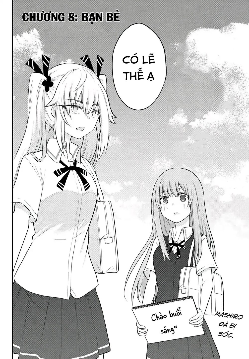 Koe Ga Dasenai Shoujo Wa  Chap 8 - Next Chap 9