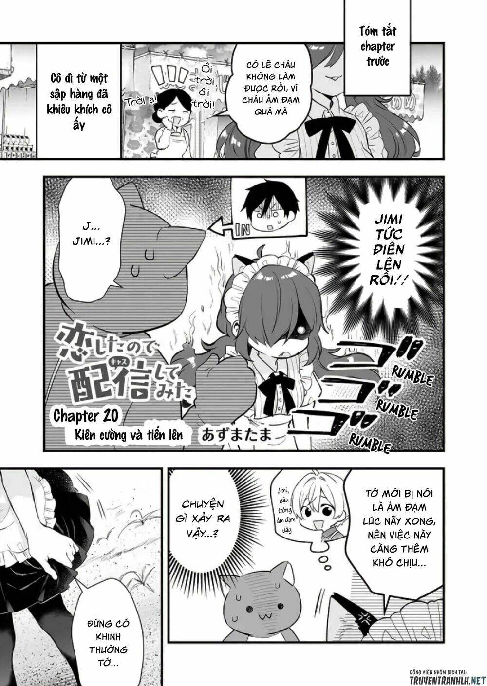 Koi Shita No De, Haishin Shite Mita Chap 20 - Next Chap 21