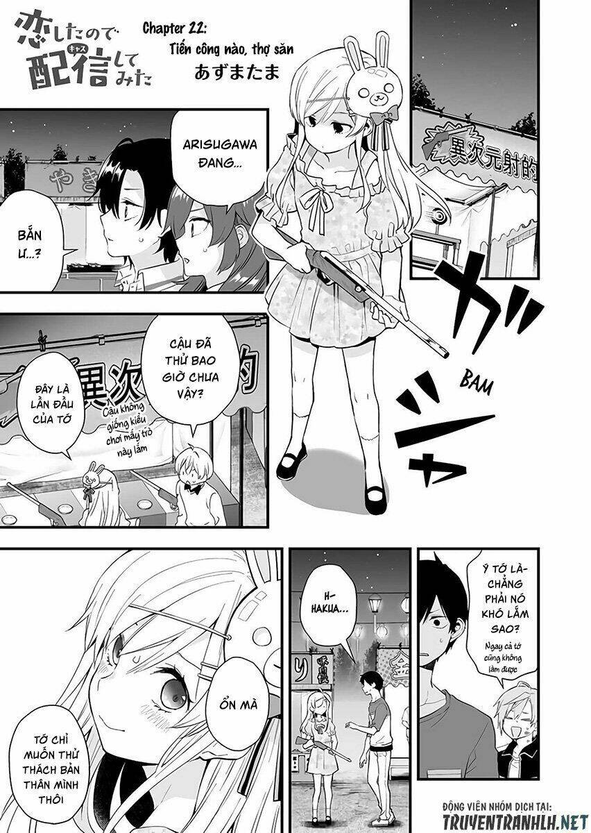 Koi Shita No De, Haishin Shite Mita Chap 22 - Next Chap 23