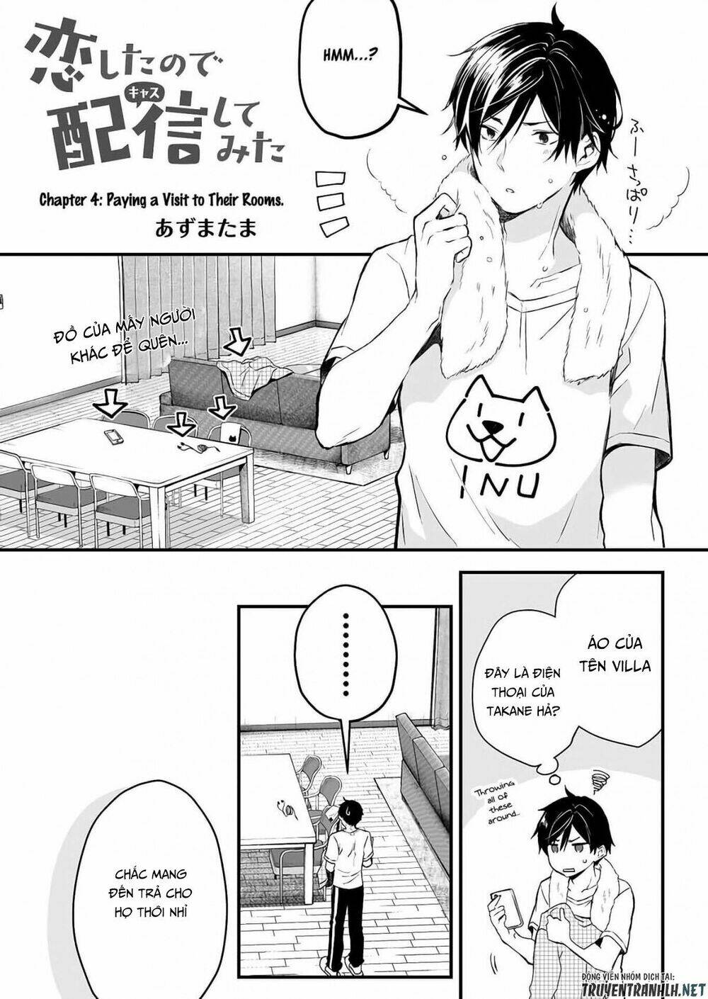 Koi Shita No De, Haishin Shite Mita Chap 4 - Next Chap 5