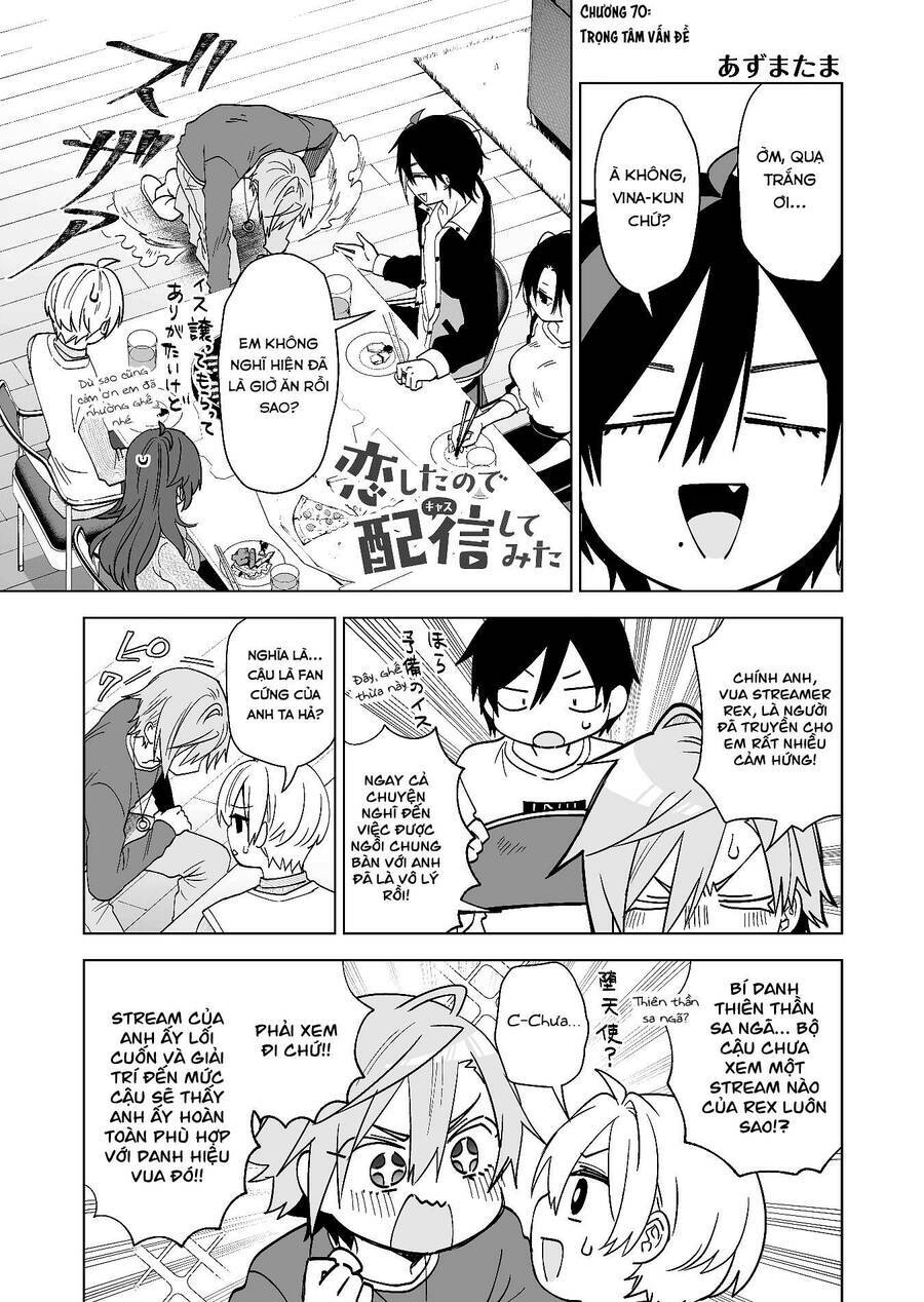 Koi Shita No De, Haishin Shite Mita Chap 70 - Next Chap 71