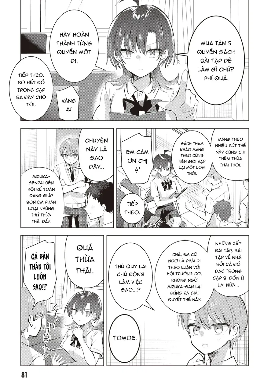 Kotowarenai Kaichou Wa Tomoe-Kun Ni Dake Shite Agetai Chap 22 - Next Chap 23