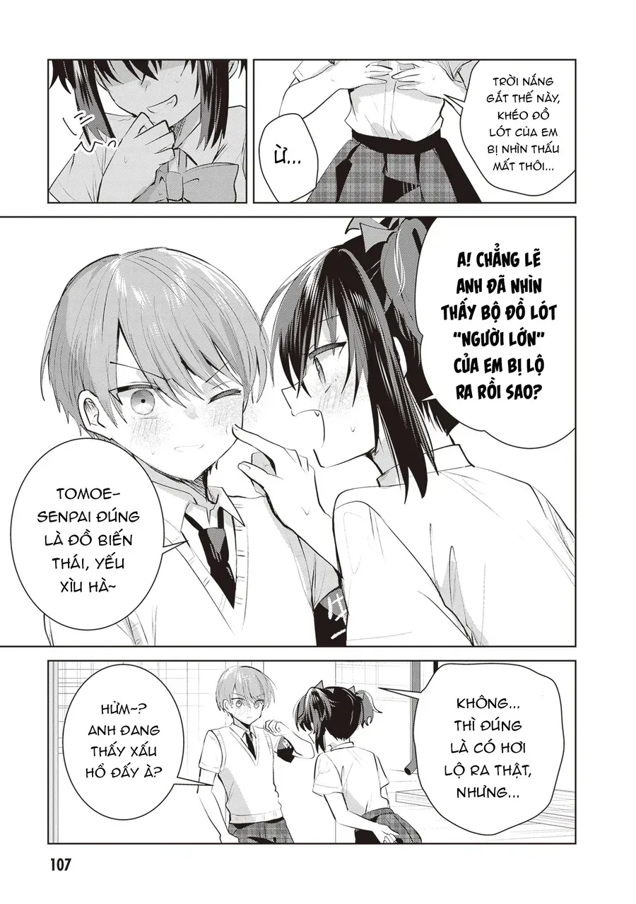 Kotowarenai Kaichou Wa Tomoe-Kun Ni Dake Shite Agetai Chap 24 - Next Chap 25