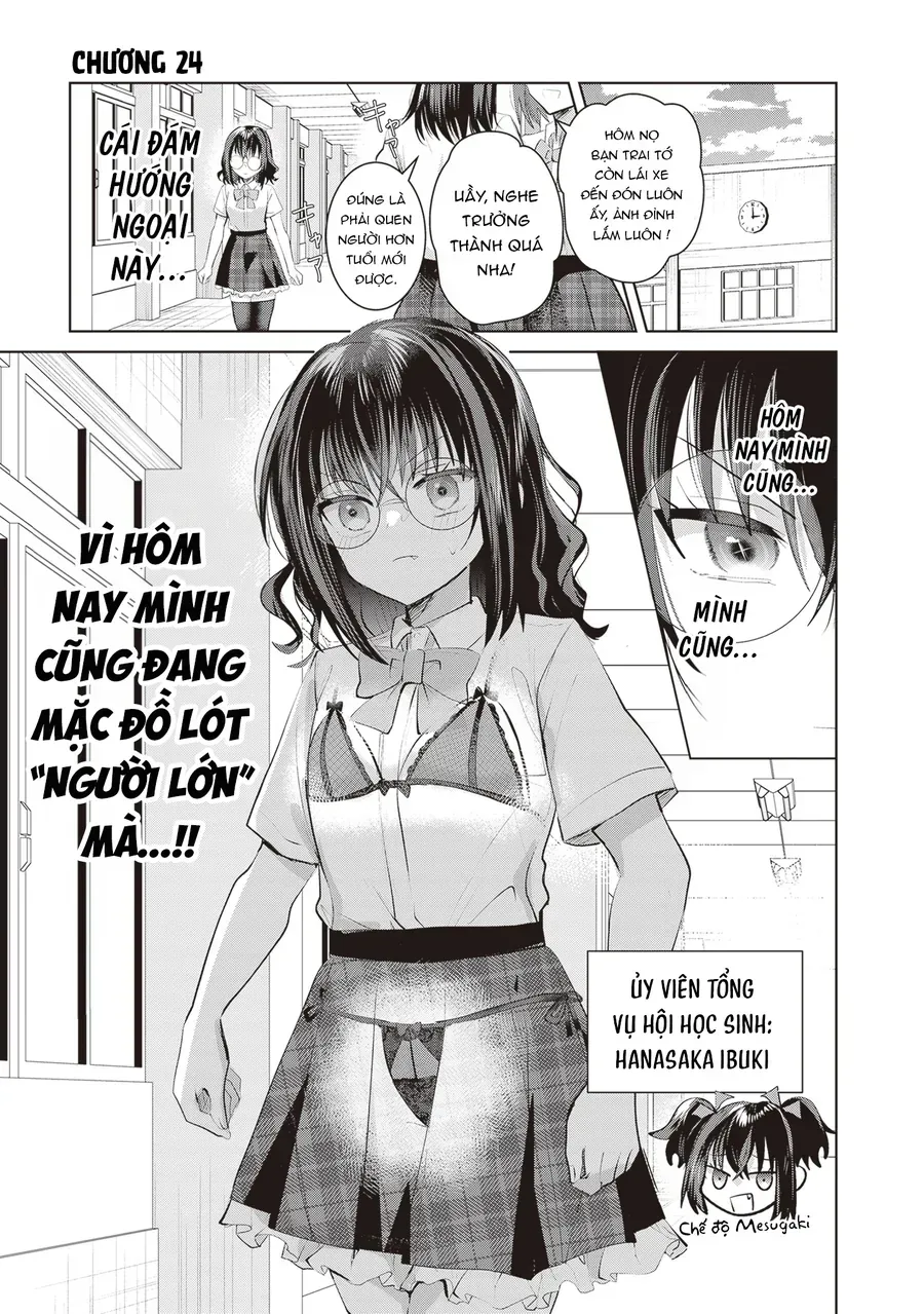 Kotowarenai Kaichou Wa Tomoe-Kun Ni Dake Shite Agetai Chap 24 - Next Chap 25
