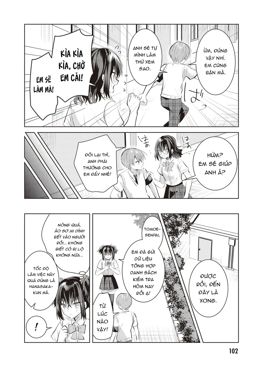 Kotowarenai Kaichou Wa Tomoe-Kun Ni Dake Shite Agetai Chap 24 - Next Chap 25