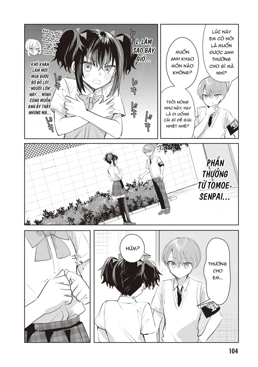 Kotowarenai Kaichou Wa Tomoe-Kun Ni Dake Shite Agetai Chap 24 - Next Chap 25