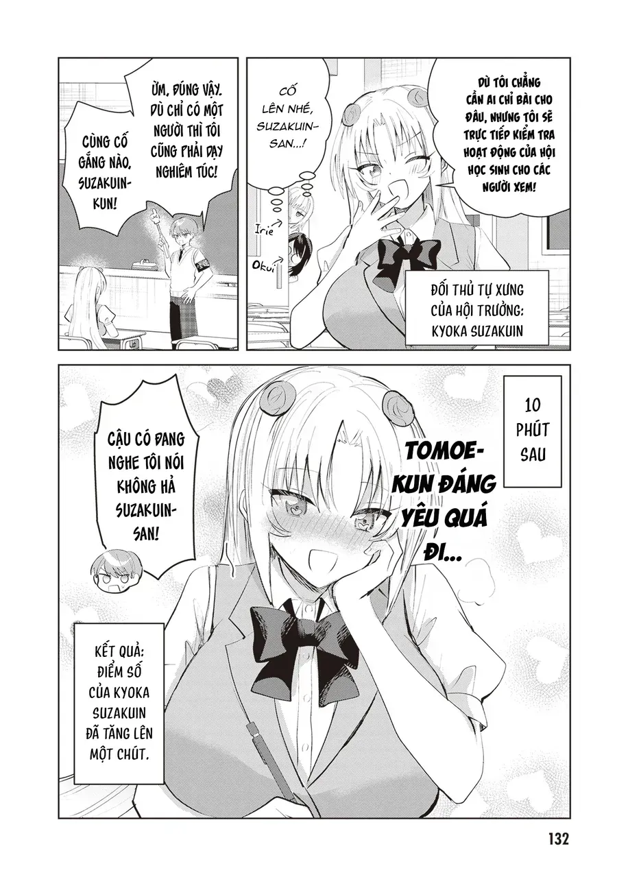 Kotowarenai Kaichou Wa Tomoe-Kun Ni Dake Shite Agetai Chap 26 - Next Chap 27