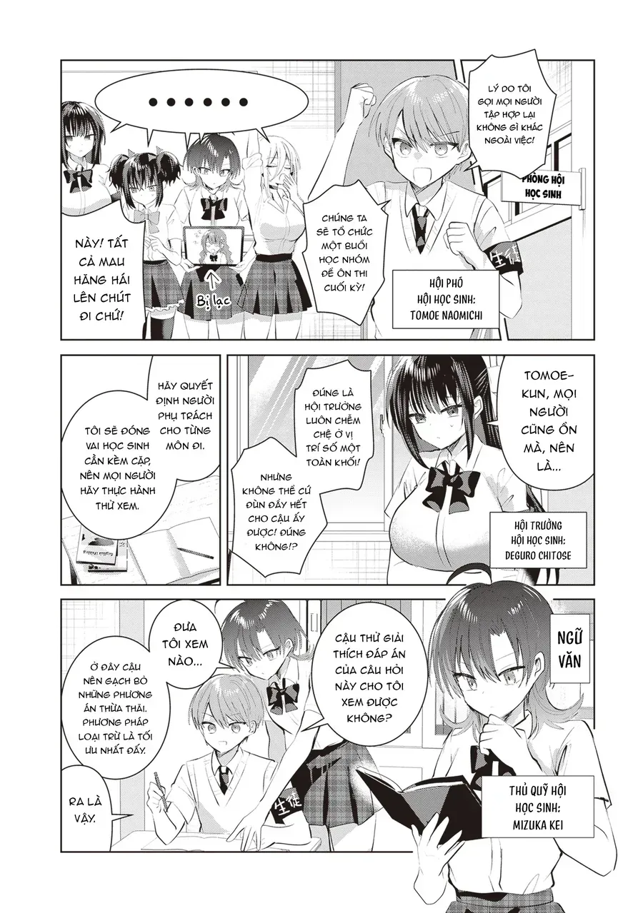 Kotowarenai Kaichou Wa Tomoe-Kun Ni Dake Shite Agetai Chap 26 - Next Chap 27