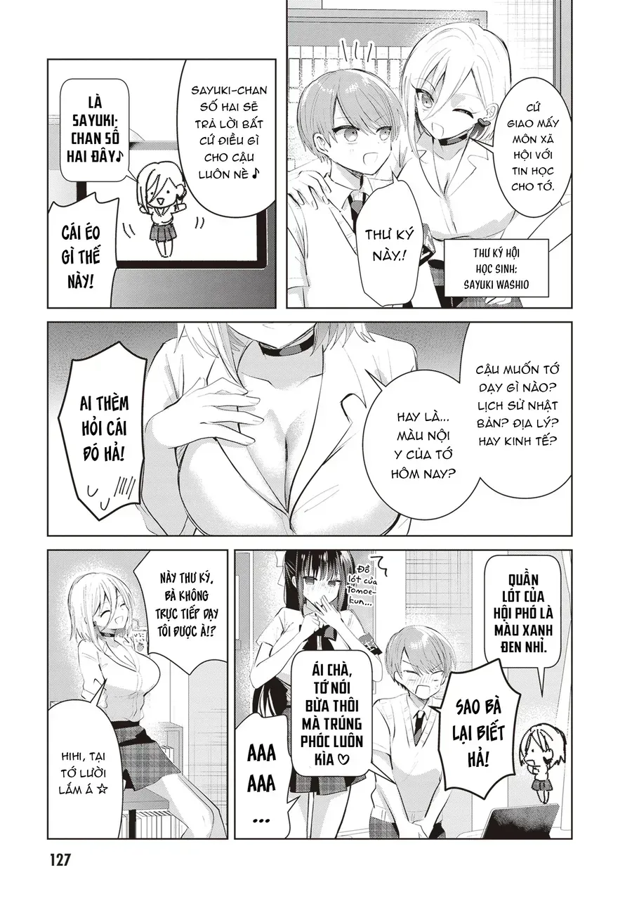 Kotowarenai Kaichou Wa Tomoe-Kun Ni Dake Shite Agetai Chap 26 - Next Chap 27