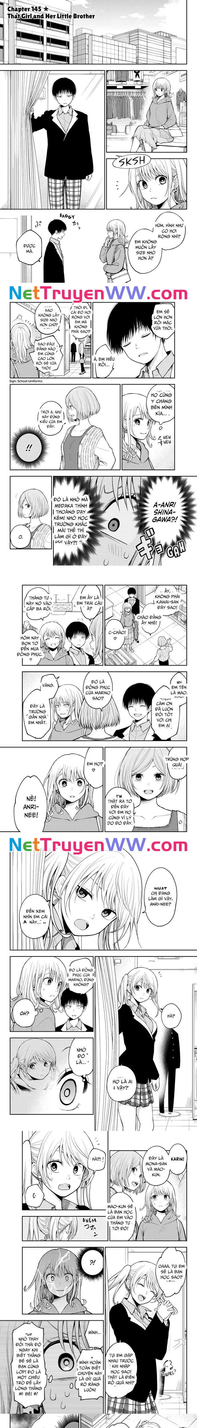 Kuroiwa Medaka Ni Watashi No Kawaii Ga Tsuujinai Chap 145 - Next Chap 146