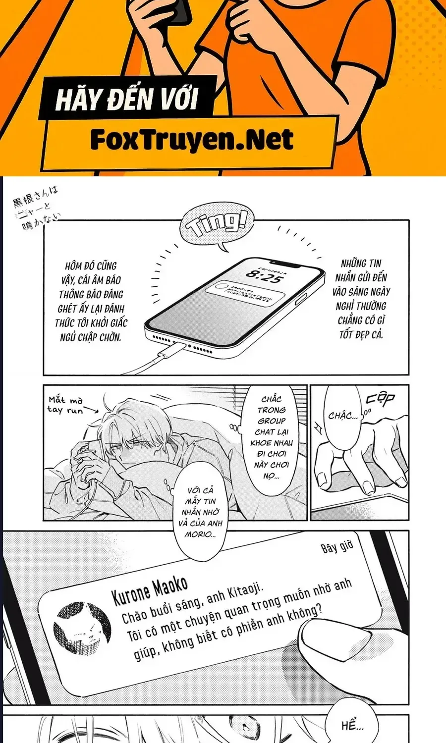Kurone-San Wa Nyaa To Nakanai Chap 7 - Next Chap 8