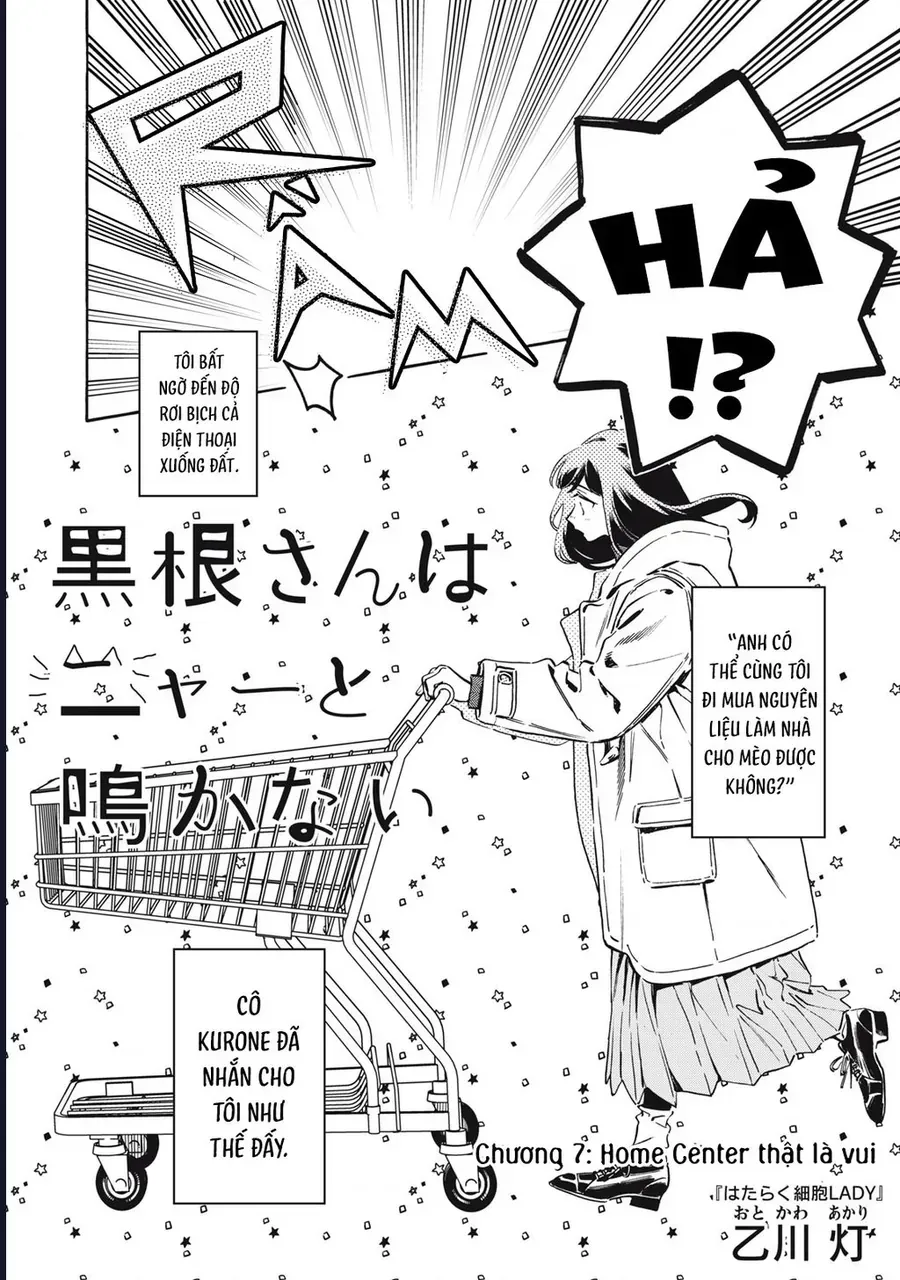 Kurone-San Wa Nyaa To Nakanai Chap 7 - Next Chap 8