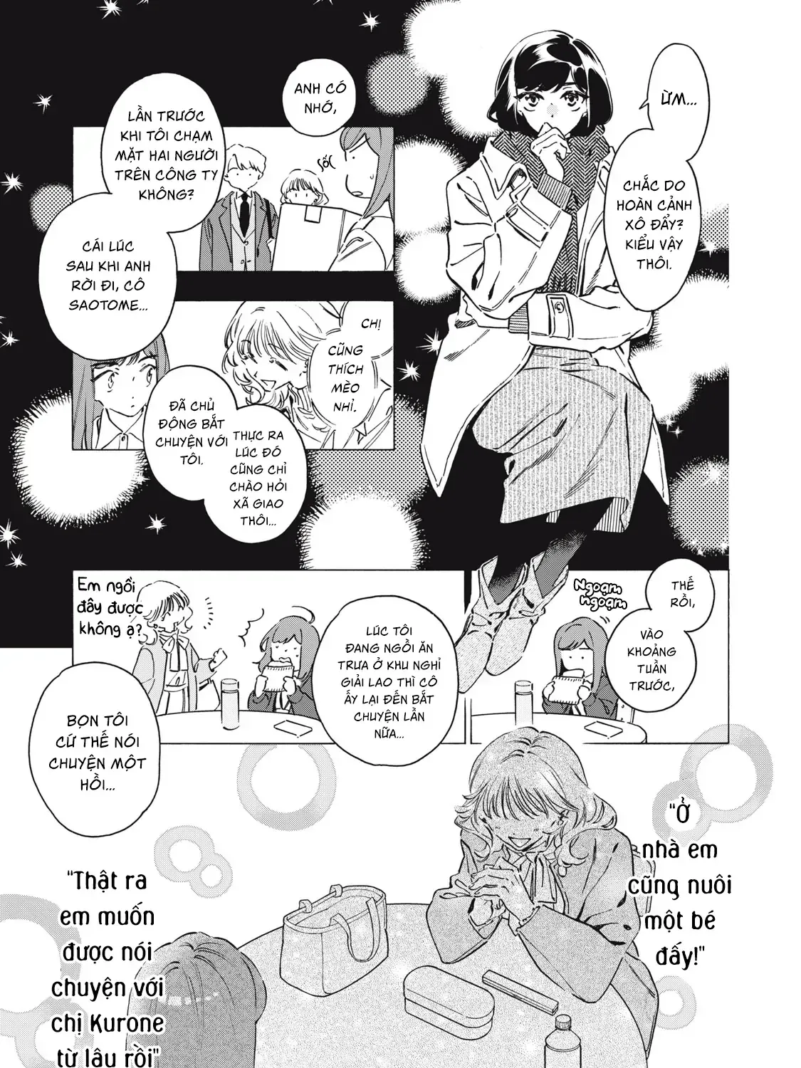 Kurone-San Wa Nyaa To Nakanai Chap 8 - Next Chap 9