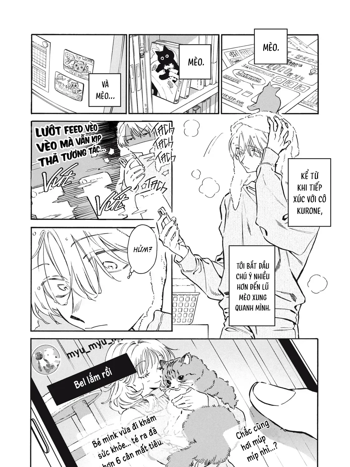 Kurone-San Wa Nyaa To Nakanai Chap 8 - Next Chap 9