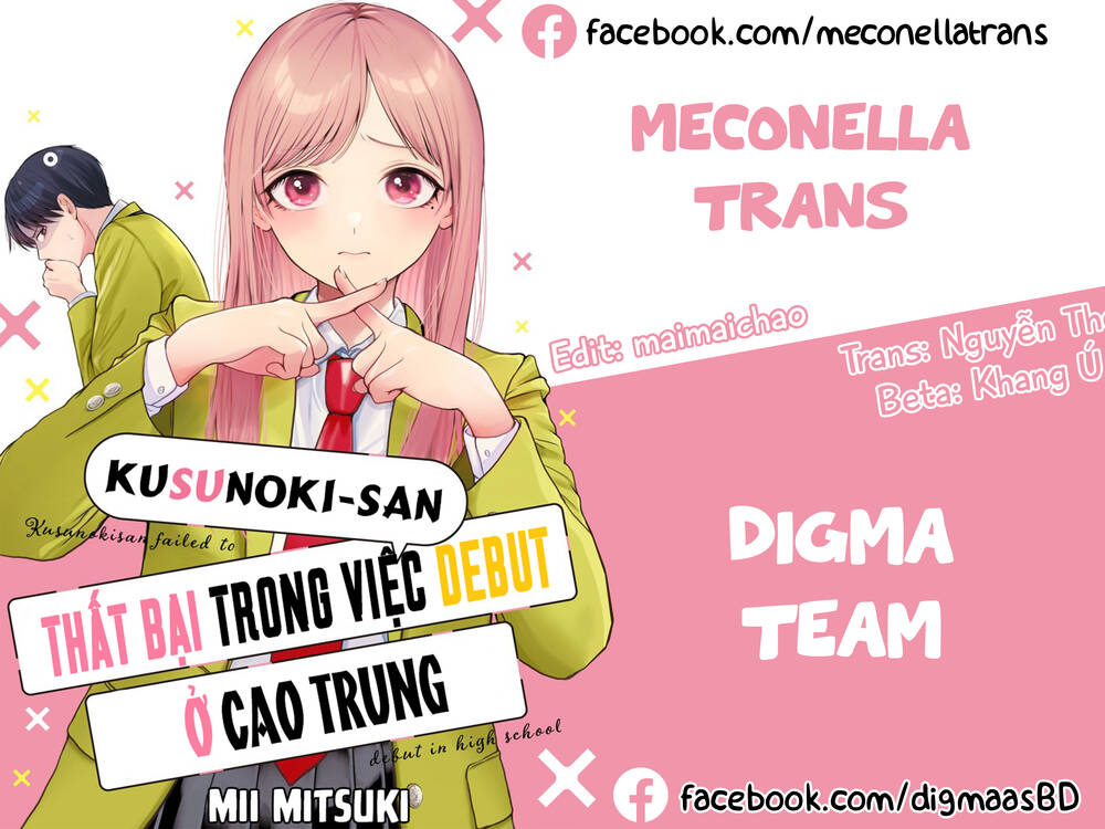 Kusunoki-San Wa Koukou Debut Ni Shippai Shite Iru Chap 3 - Next Chap 4