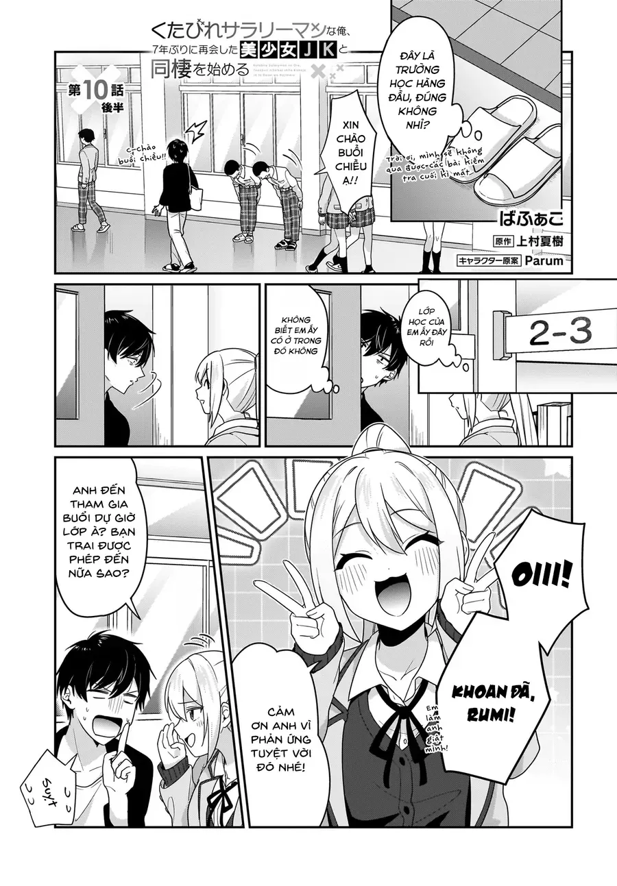 Kutabire Salarymen No Ore, 7Nenburi Ni Saikai Shita Bishoujo Jk To Dosei Wo Hajimaru Chap 10 - Next Chap 11