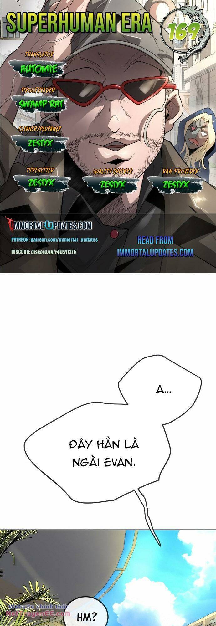 Kỷ Nguyên Siêu Anh Hùng Chap 169 - Next Chap 170