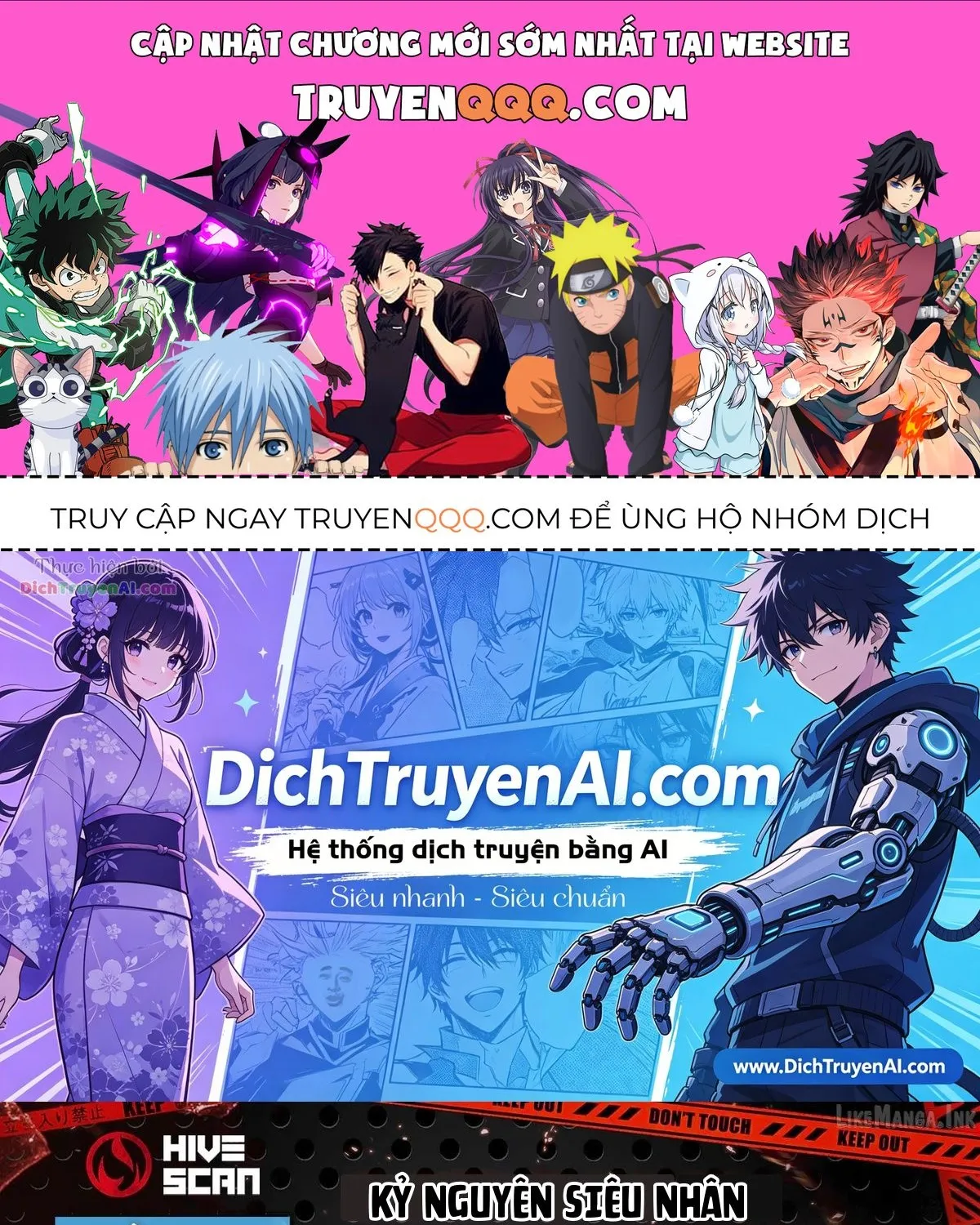 Kỷ Nguyên Siêu Anh Hùng Chap 244 - Next Chap 245