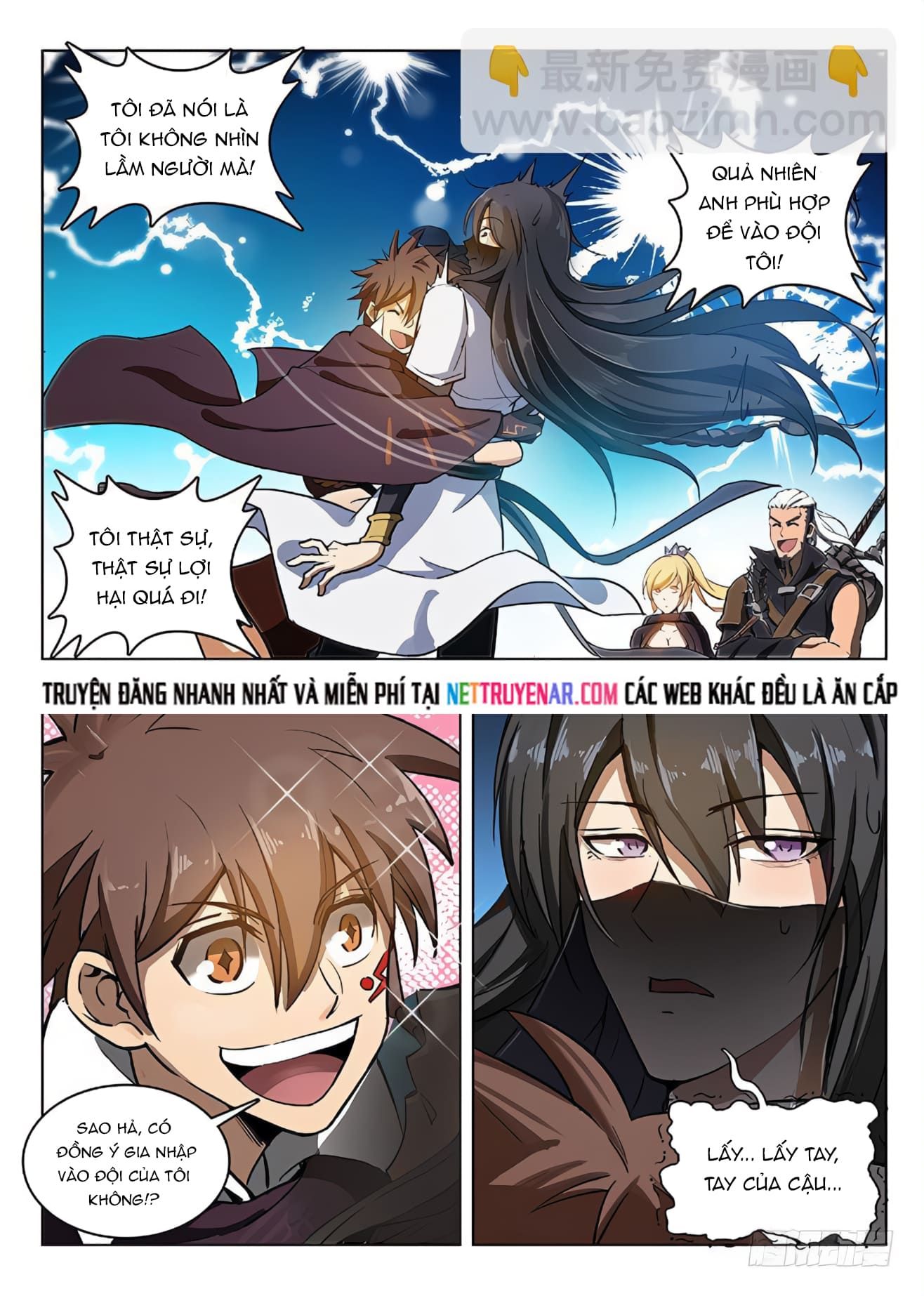 Kỷ nguyên thợ săn Chap 136 - Next Chap 137