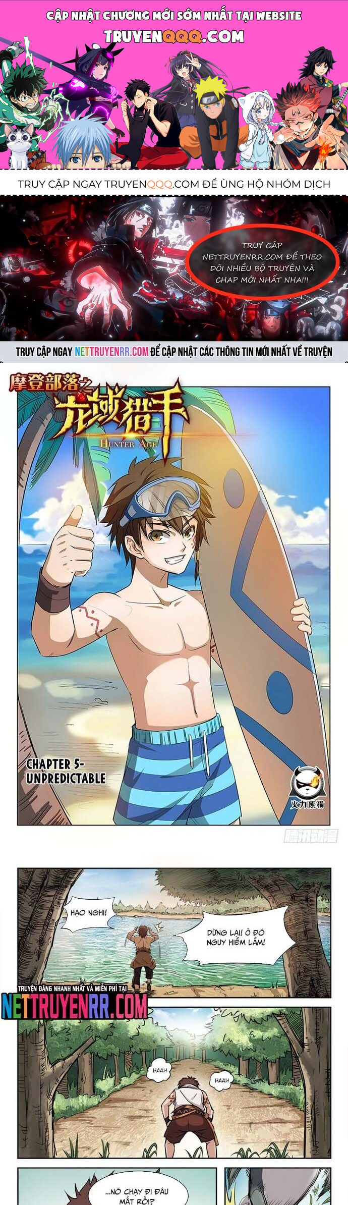 Kỷ nguyên thợ săn Chap 5 - Next Chap 6