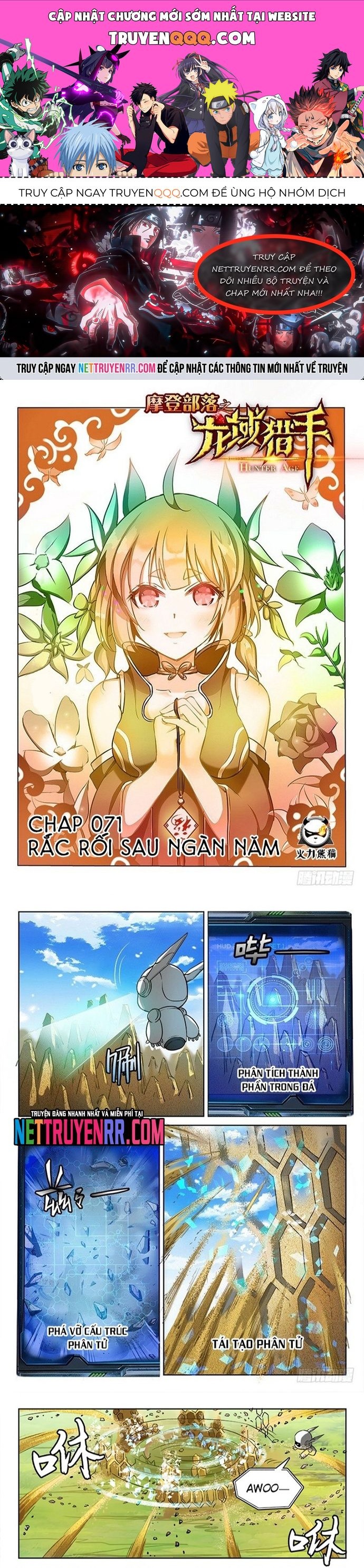 Kỷ nguyên thợ săn Chap 71 - Next Chap 72