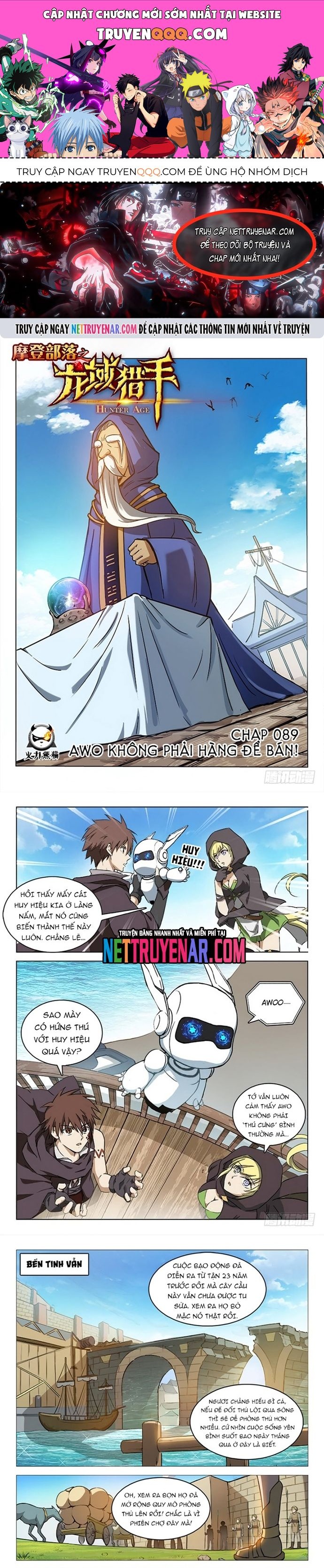Kỷ nguyên thợ săn Chap 89 - Next Chap 90