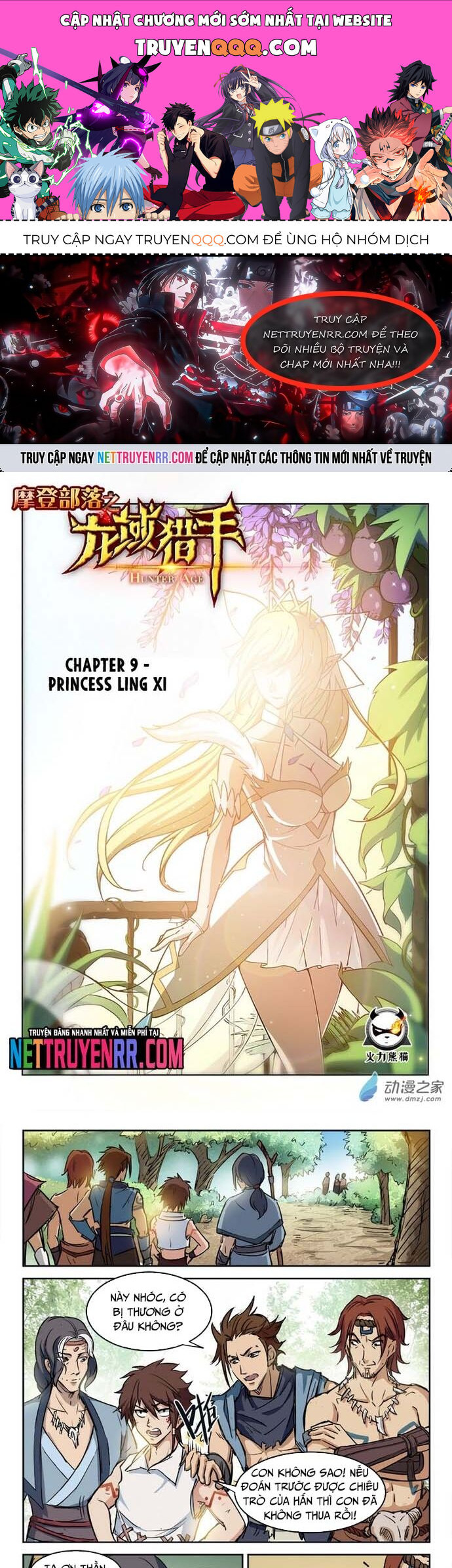 Kỷ nguyên thợ săn Chap 9 - Next Chap 10