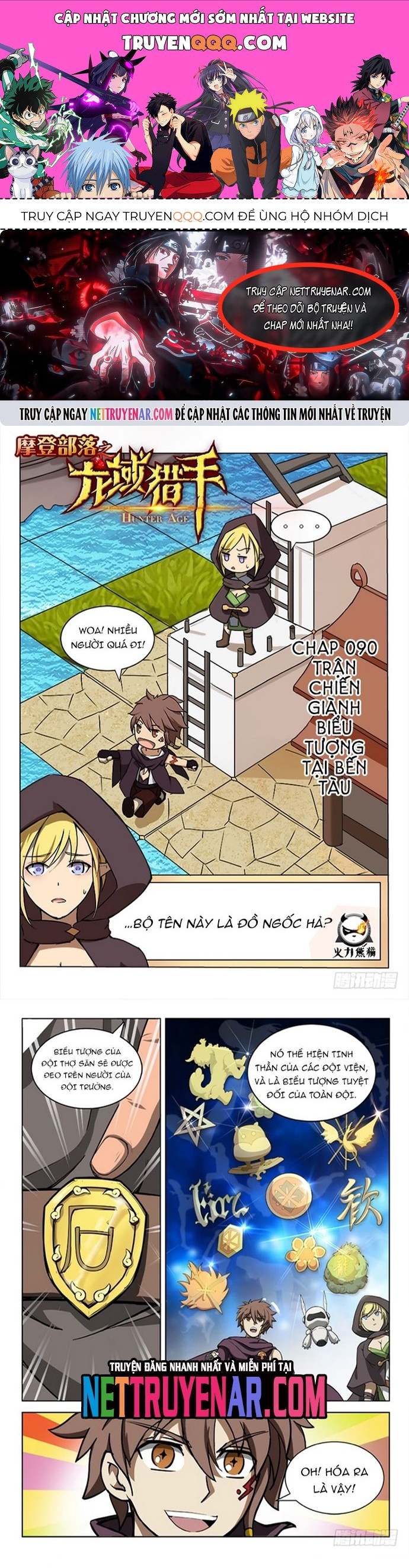 Kỷ nguyên thợ săn Chap 90 - Next Chap 91