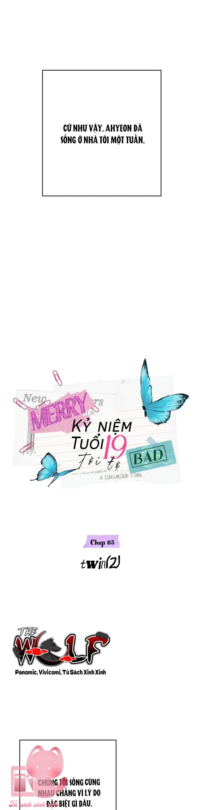 Kỷ Niệm Tuổi 19 Tồi Tệ Chap 65 - Next Chap 66