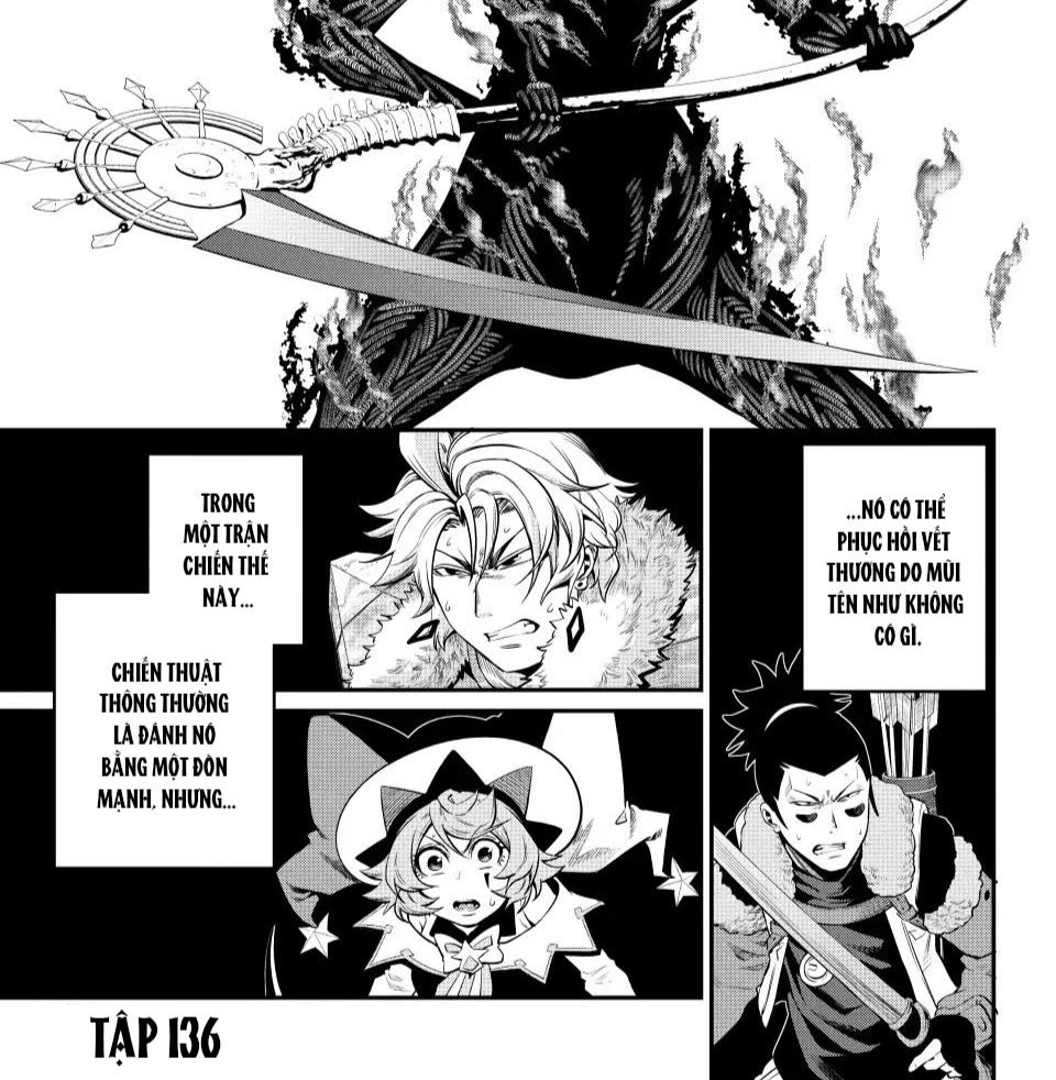 Kỵ Sĩ Chuyển Sinh Bị Lưu Đày, Trở Nên Bất Bại Nhờ Trò Chơi Chap 136 - Next Chap 137