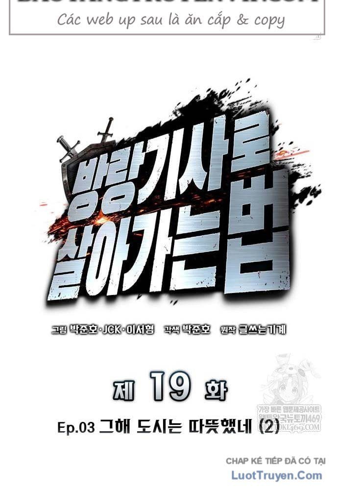 Kỵ Sĩ Lang Thang Chap 19 - Next Chap 20