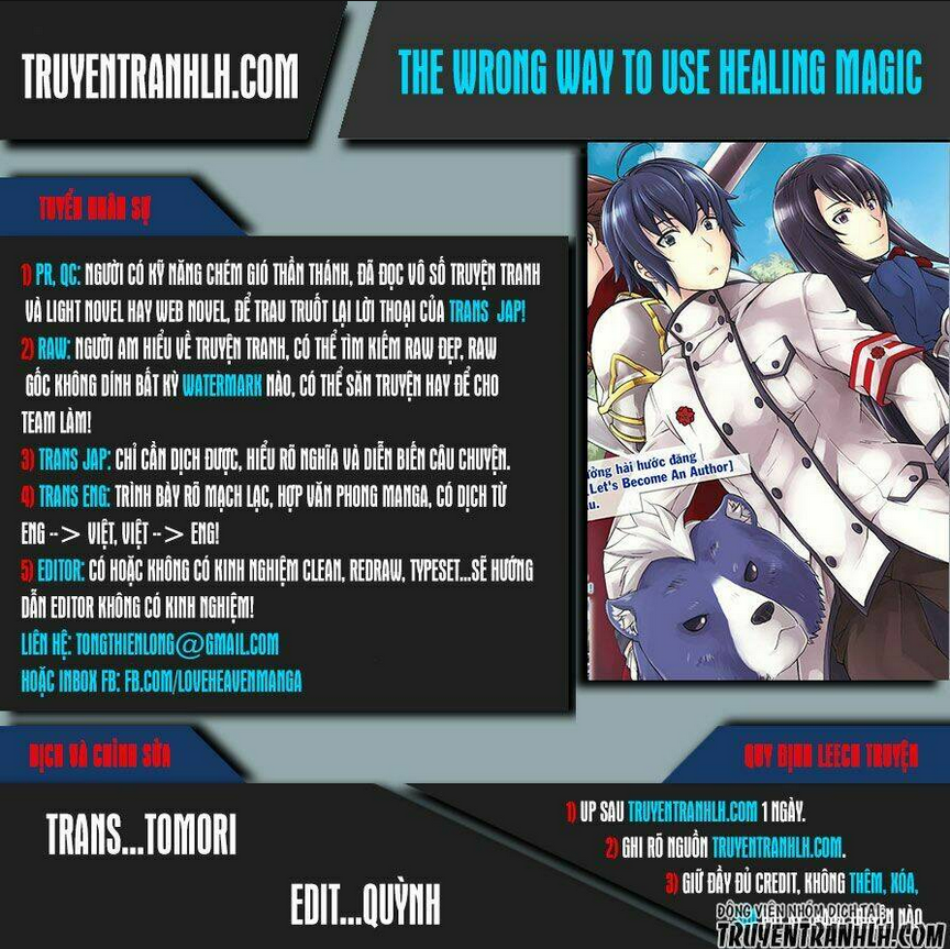 Là Healer Nhưng Lại Có Mặt Trên Chiến Trường Chap 2 - Next Chap 3