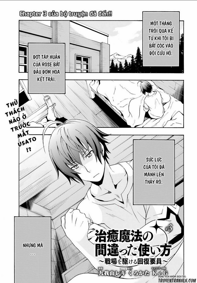 Là Healer Nhưng Lại Có Mặt Trên Chiến Trường Chap 3 - Next Chap 4