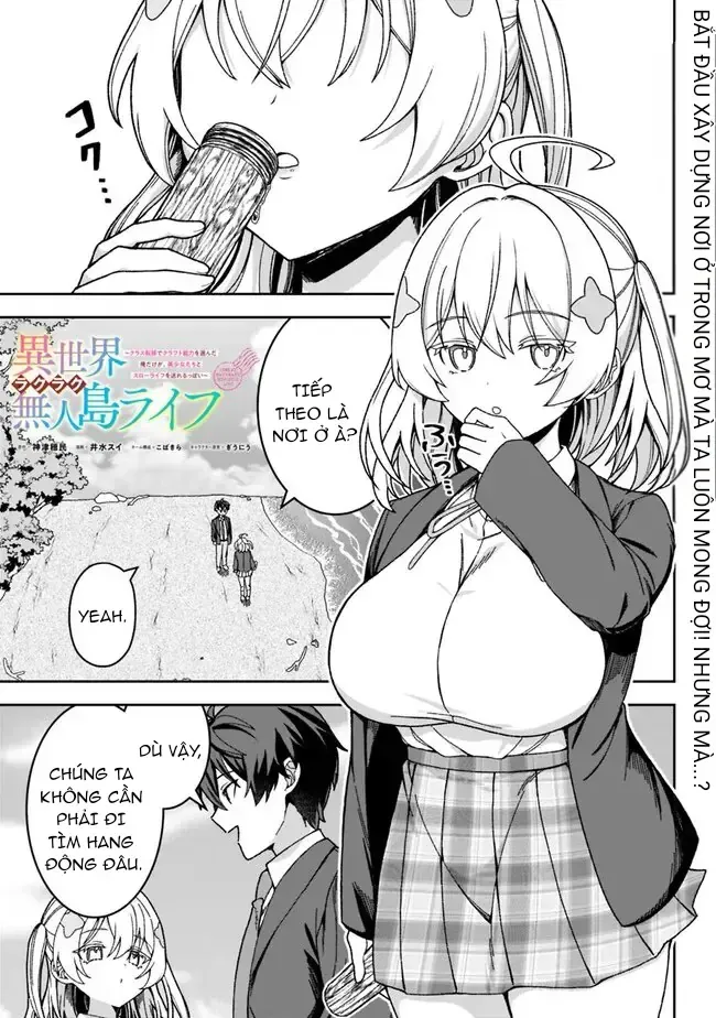 Lạc Vào Hoang Đảo: Chọn Kỹ Năng Chế Tạo, Tôi Sống Thảnh Thơi Cùng Dàn Mỹ Nhân Chap 3 - Next Chap 4