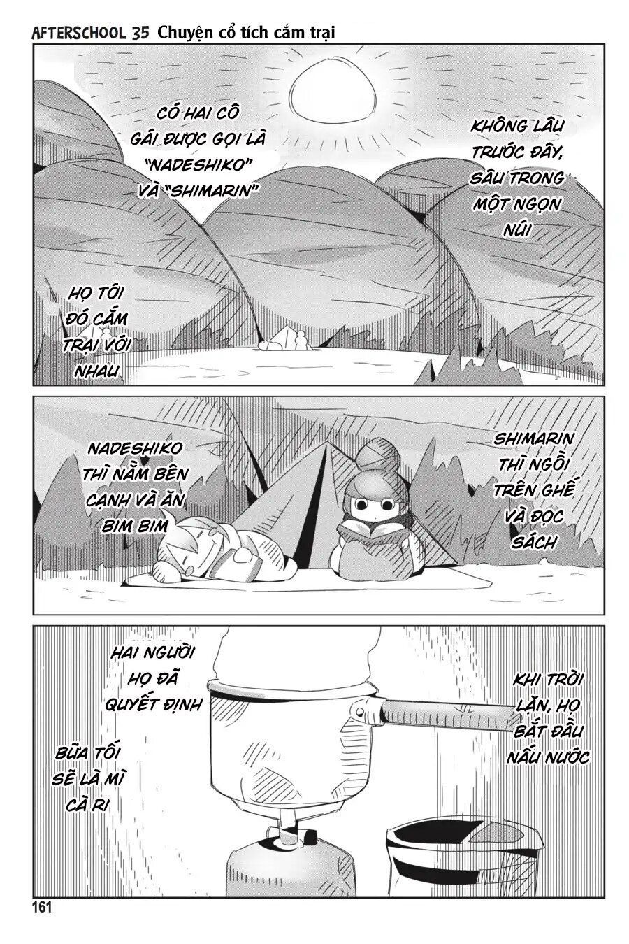 Laid-Back Camp Chap 28.5 - Next Chap 29.5