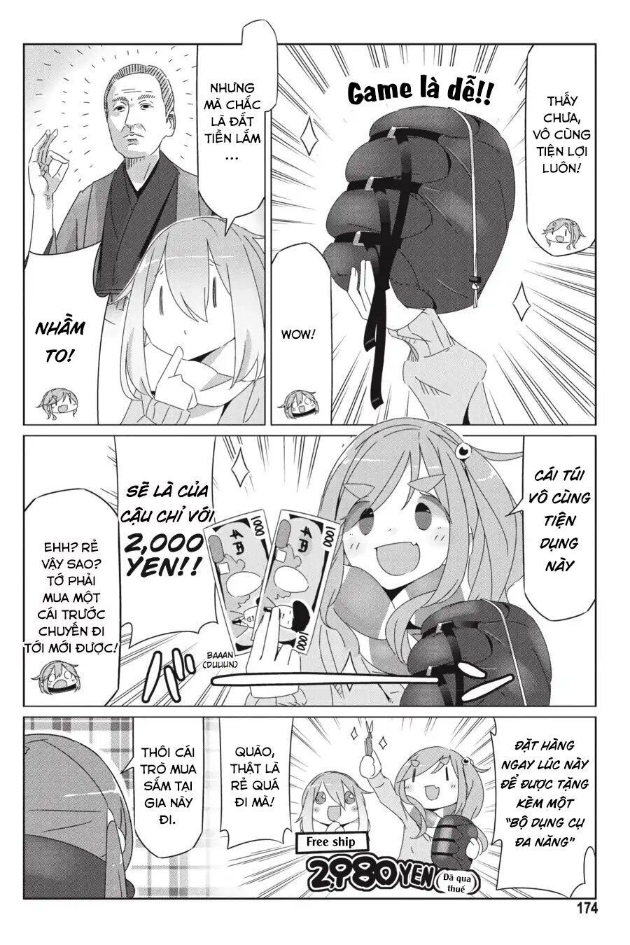 Laid-Back Camp Chap 34.5 - Next Chap 35.5