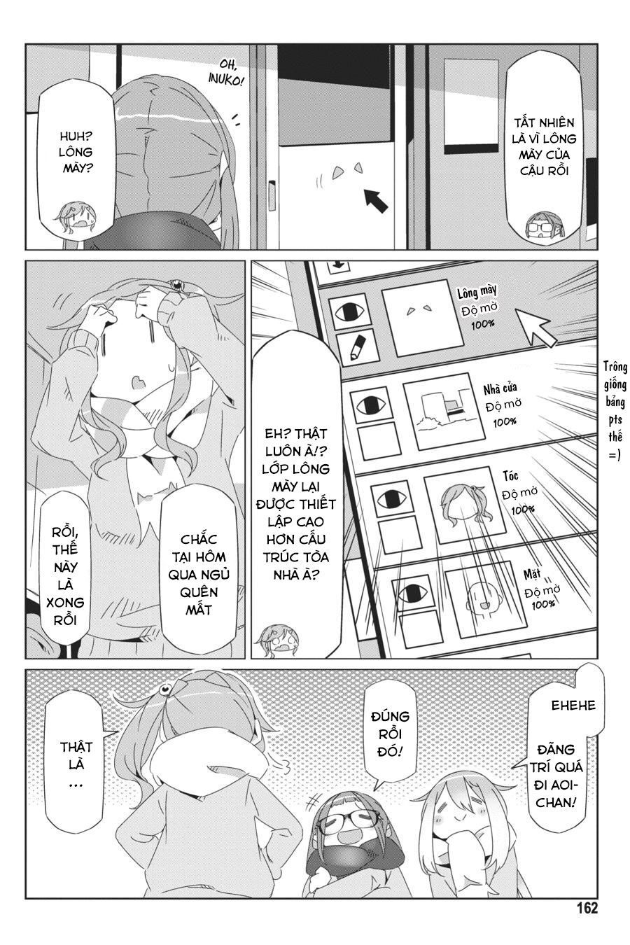 Laid-Back Camp Chap 46.5 - Next Chap 47.5