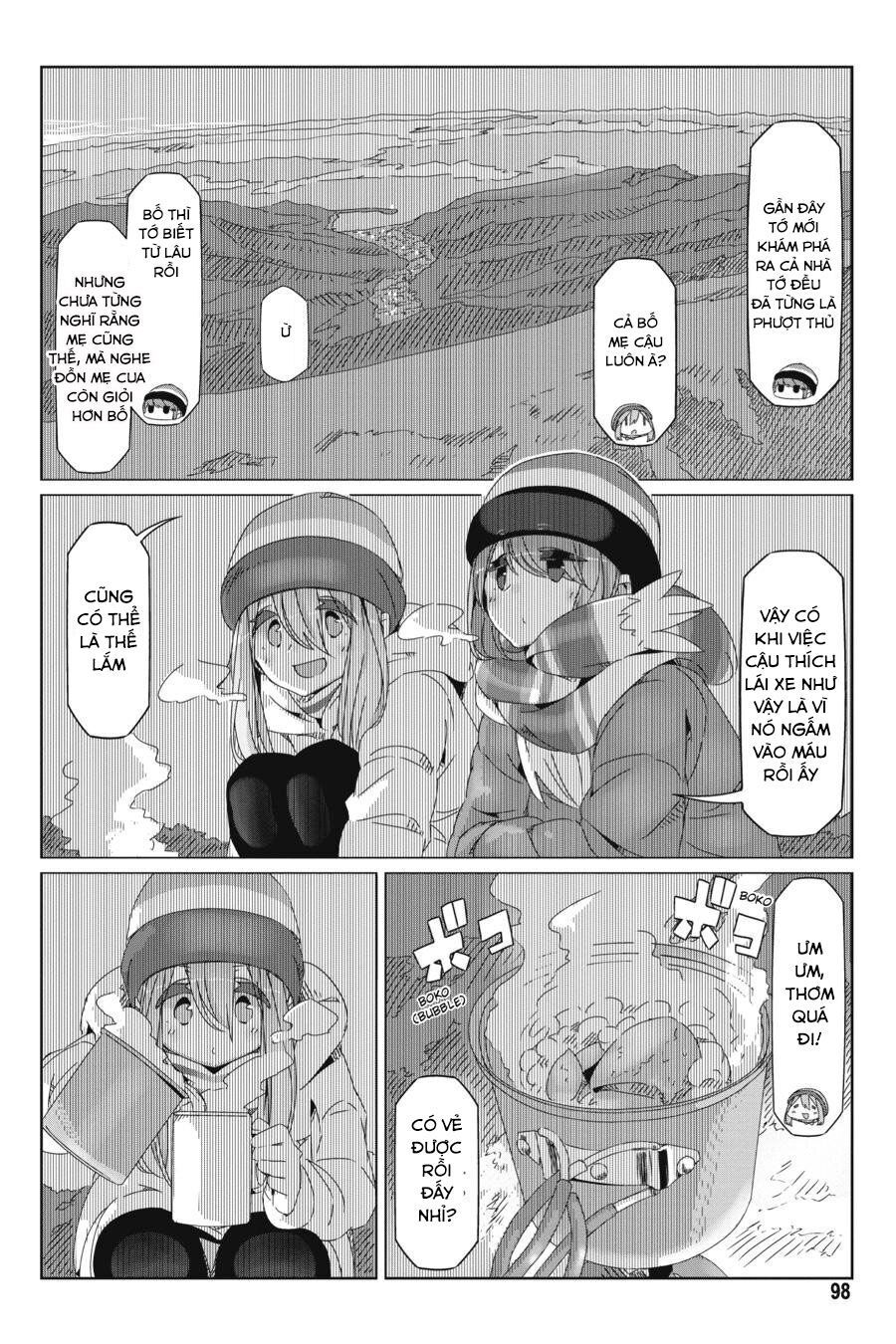 Laid-Back Camp Chap 50 - Next Chap 51
