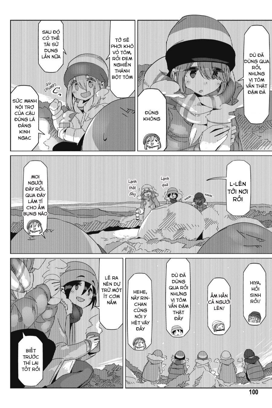 Laid-Back Camp Chap 50 - Next Chap 51