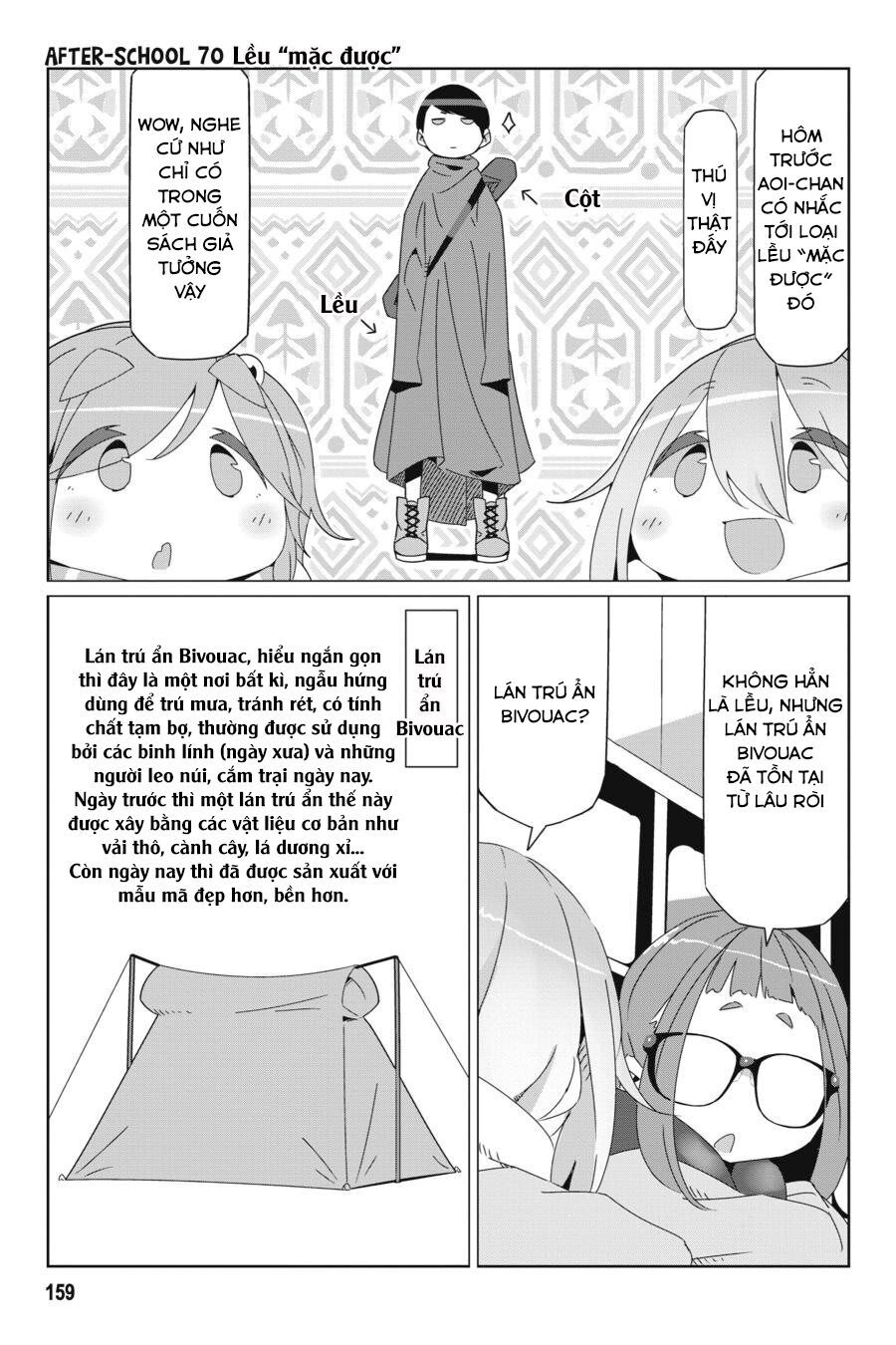 Laid-Back Camp Chap 52.5 - Next Chap 53.5