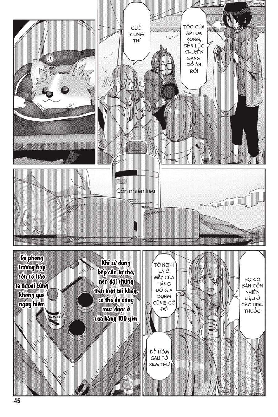 Laid-Back Camp Chap 54 - Next Chap 55