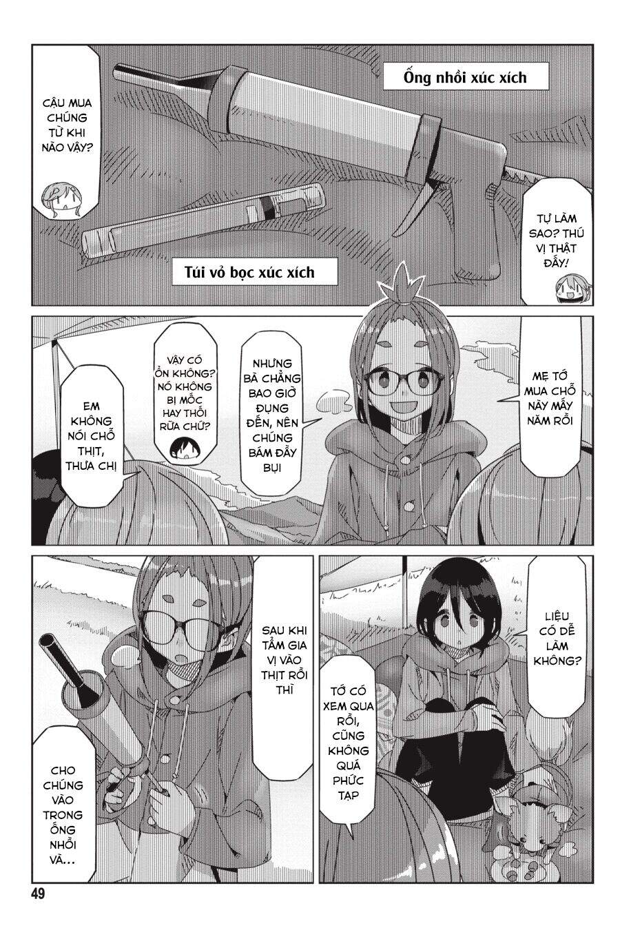 Laid-Back Camp Chap 54 - Next Chap 55