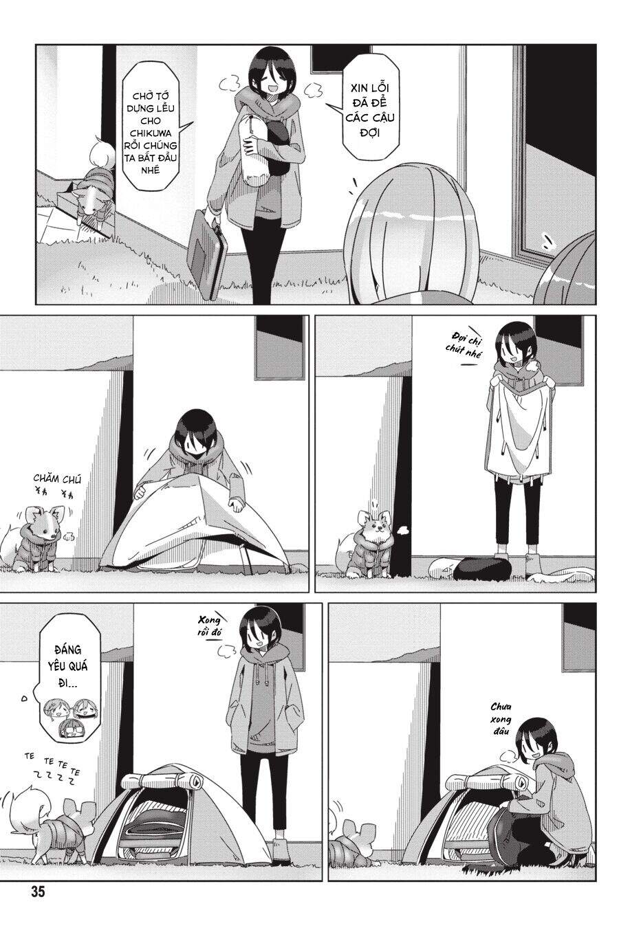 Laid-Back Camp Chap 54 - Next Chap 55