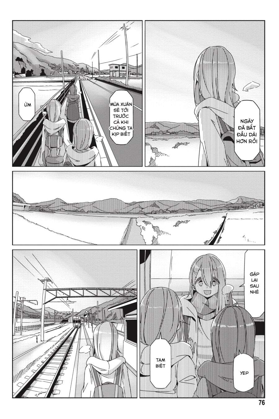 Laid-Back Camp Chap 55 - Next Chap 56