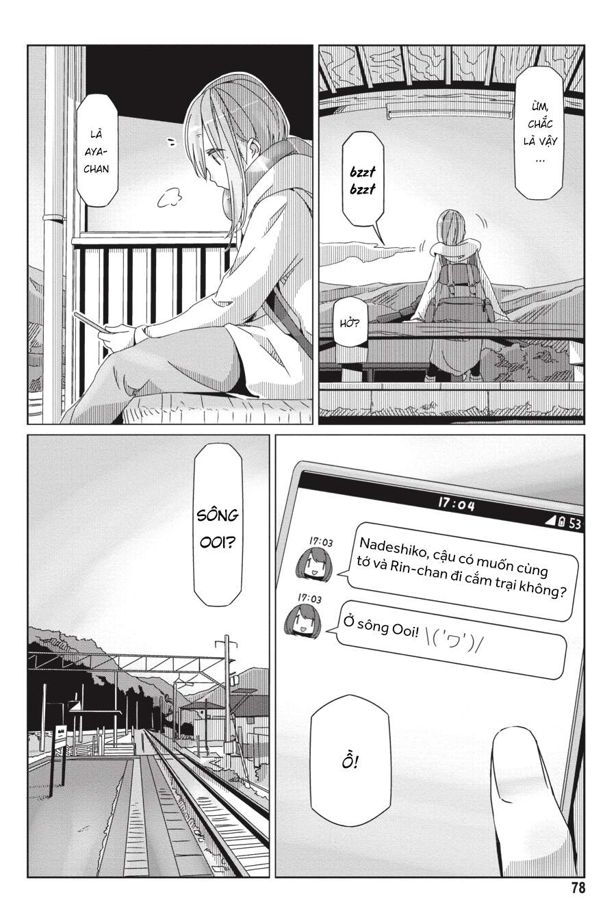 Laid-Back Camp Chap 55 - Next Chap 56
