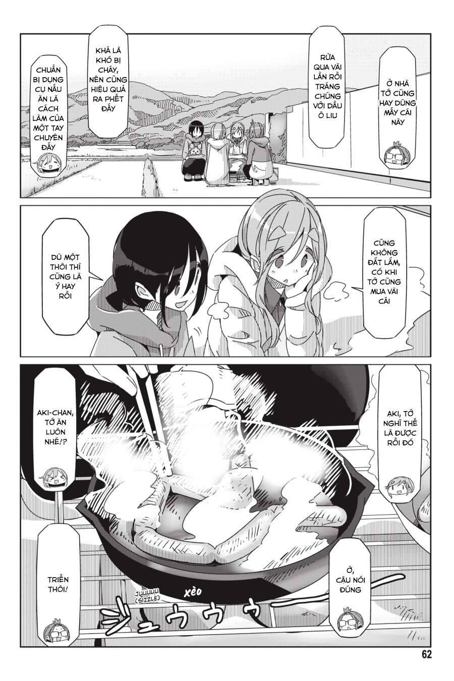 Laid-Back Camp Chap 55 - Next Chap 56