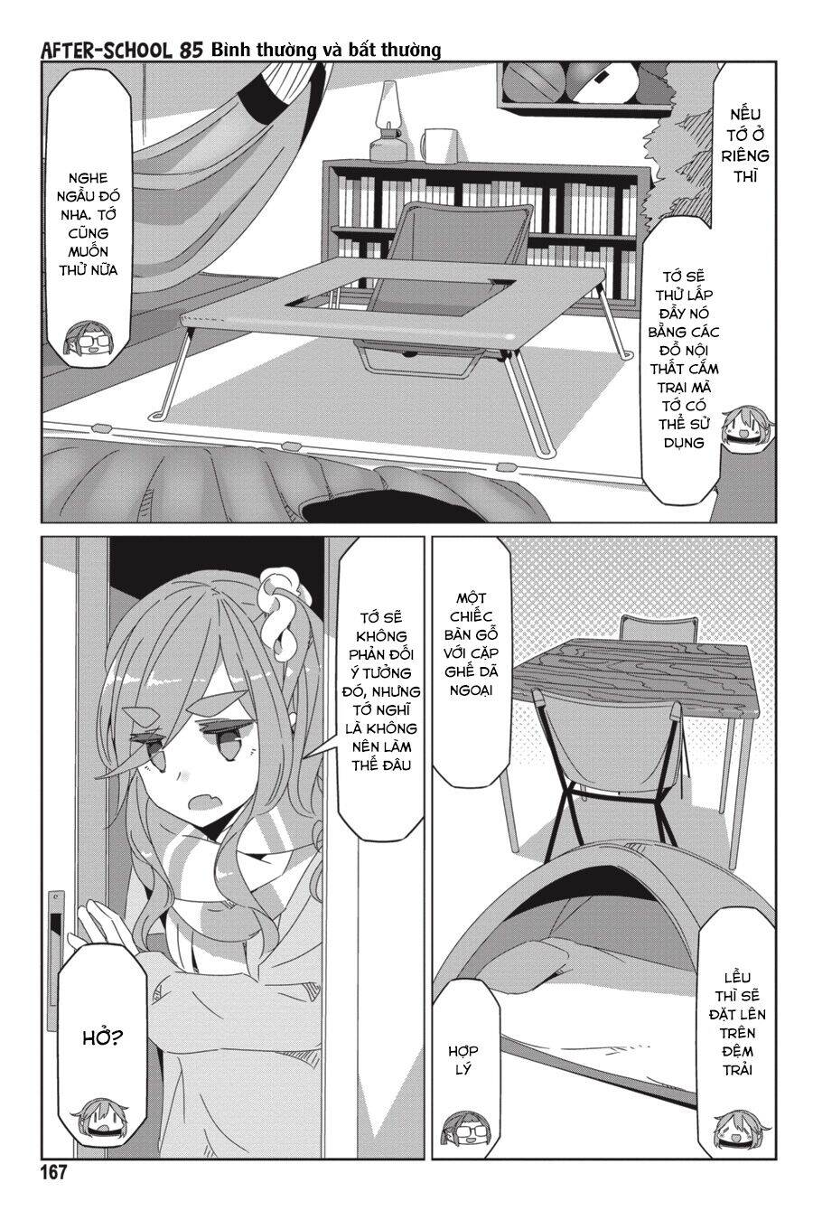 Laid-Back Camp Chap 57.6 - Next Chap 58.6