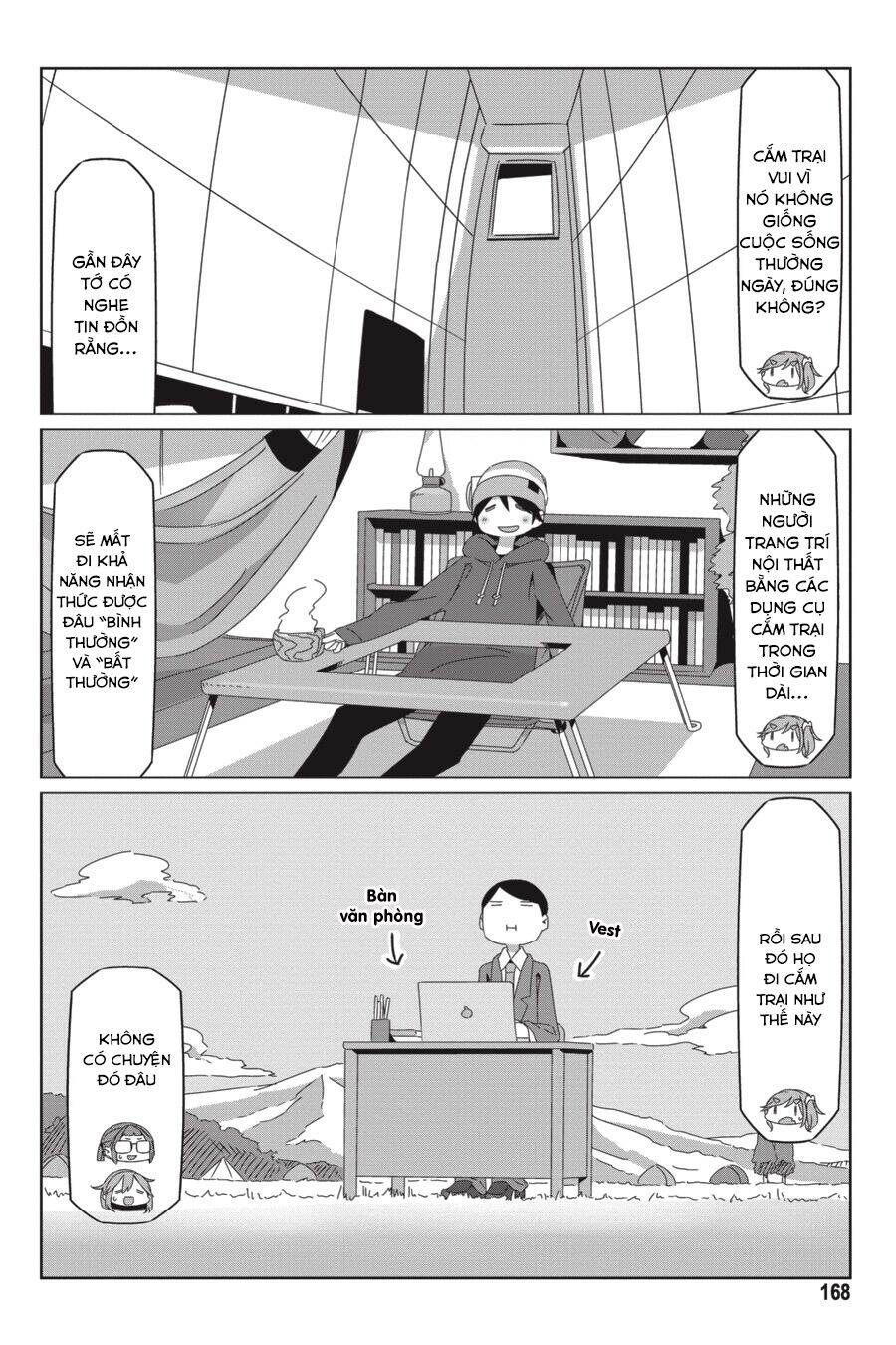 Laid-Back Camp Chap 57.6 - Next Chap 58.6