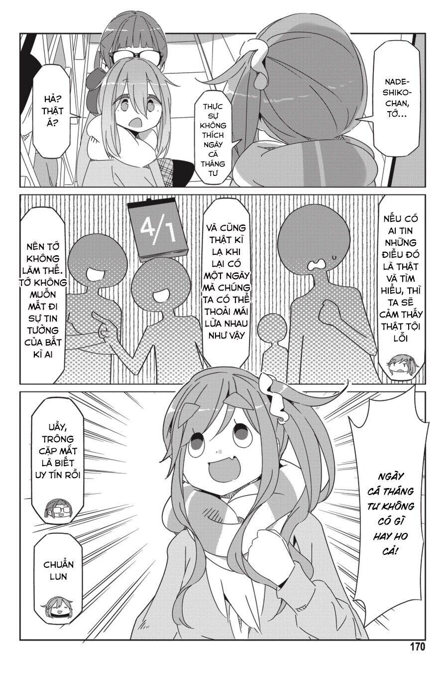 Laid-Back Camp Chap 57.6 - Next Chap 58.6