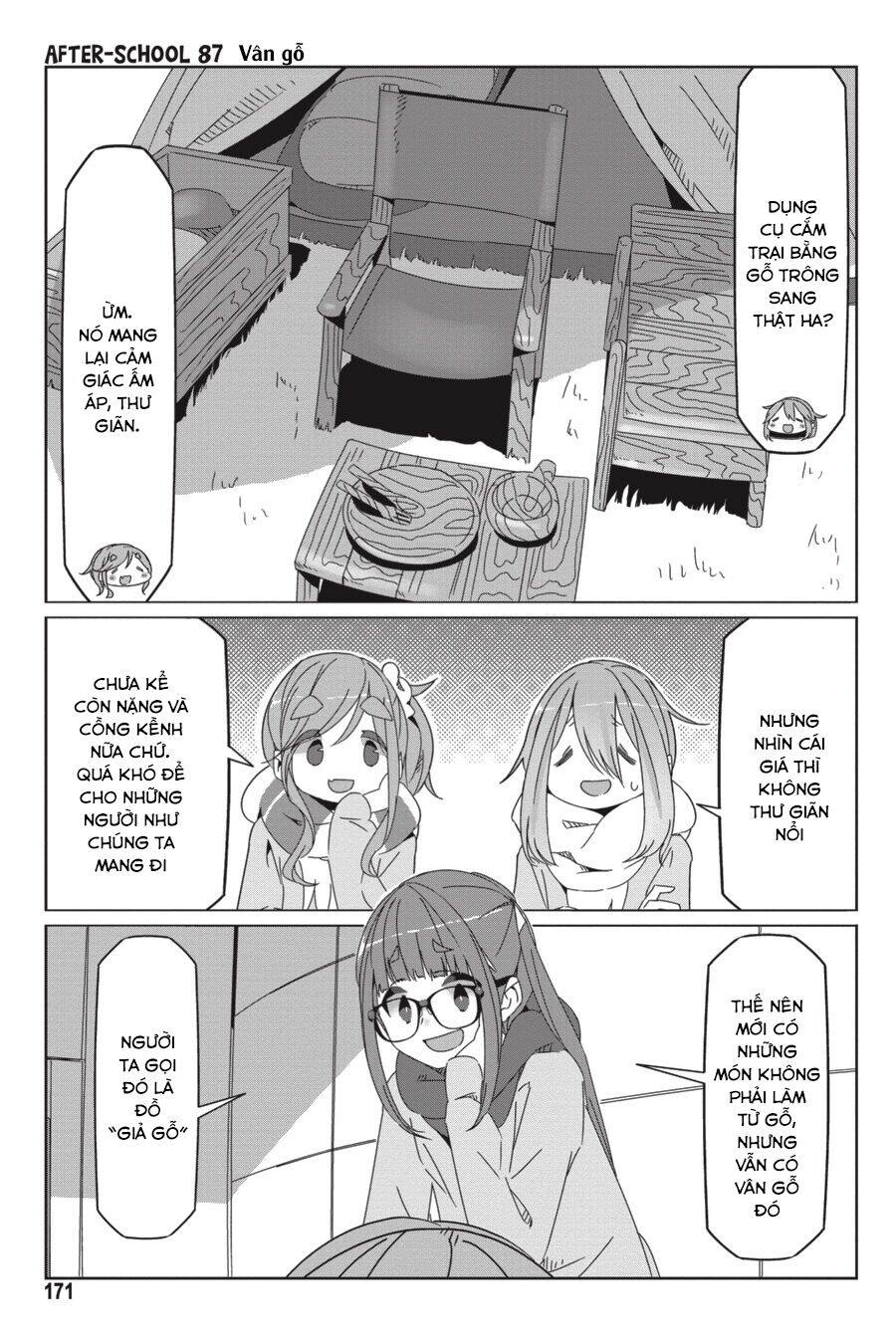 Laid-Back Camp Chap 57.6 - Next Chap 58.6